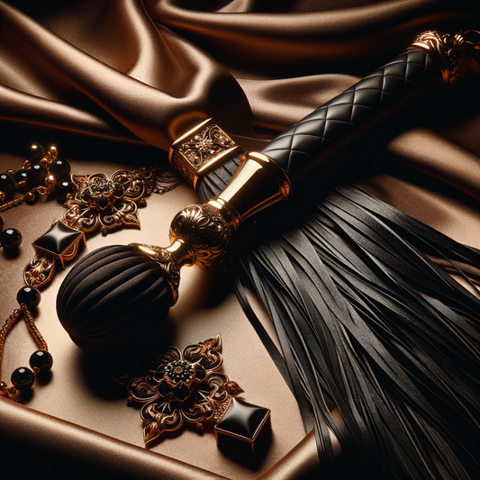 The Black Flogger: Elegance in Every Lash