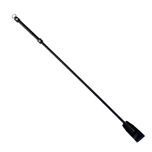 Luxury Riding Crop made from Italian Leather and Golden Hardware