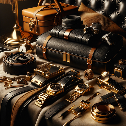 Paradise Regained: Leather and Gold Leash