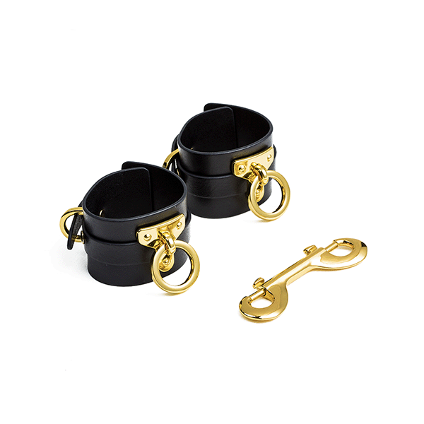 Paradise Regained: Leather Handcuffs
