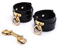 Paradise Regained: Leather Handcuffs