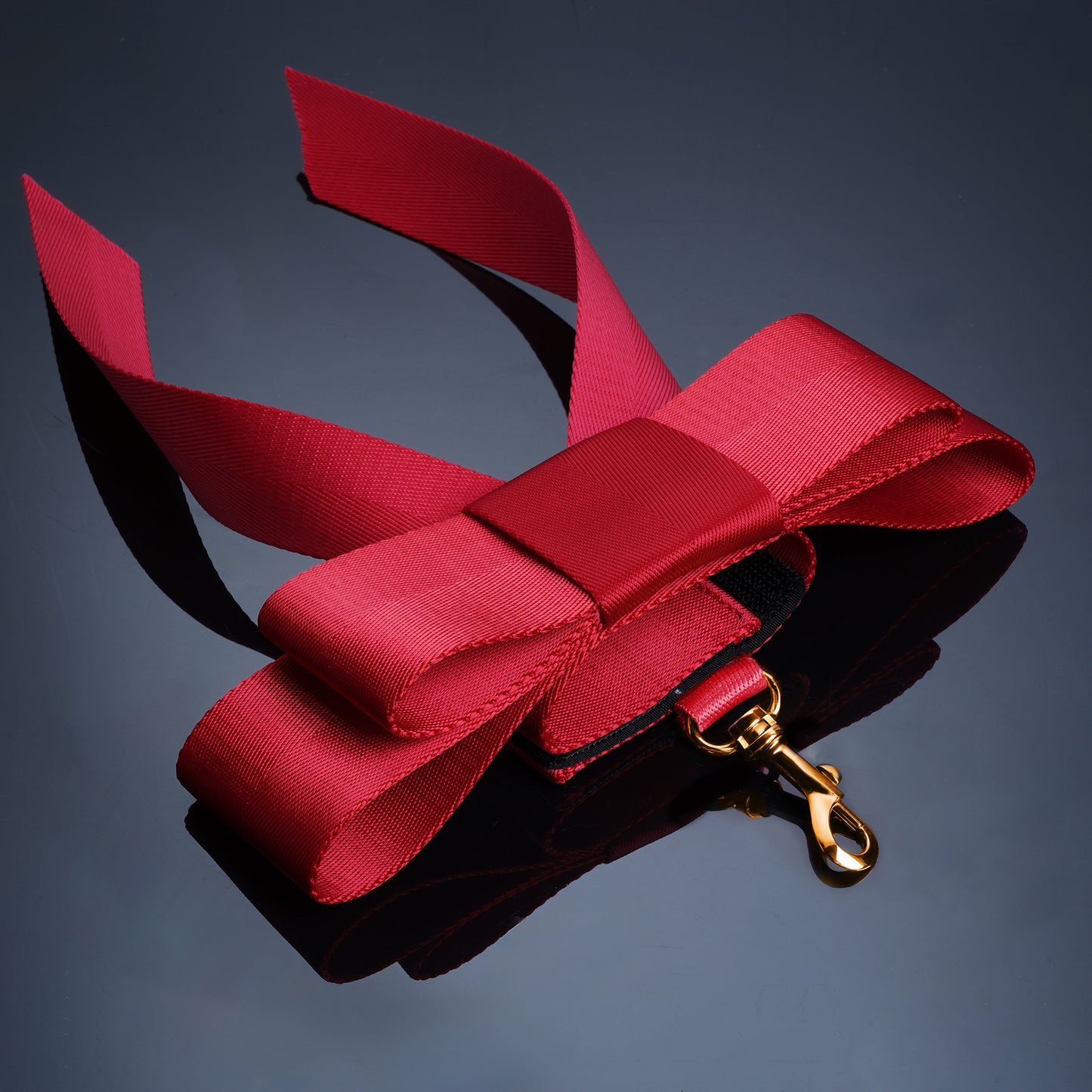 Caught by Valentine: Red Ribbon Bed Restraints