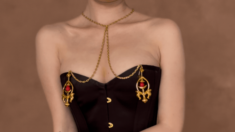 Yours to Keep - Pulling Chain Nipple Clamps