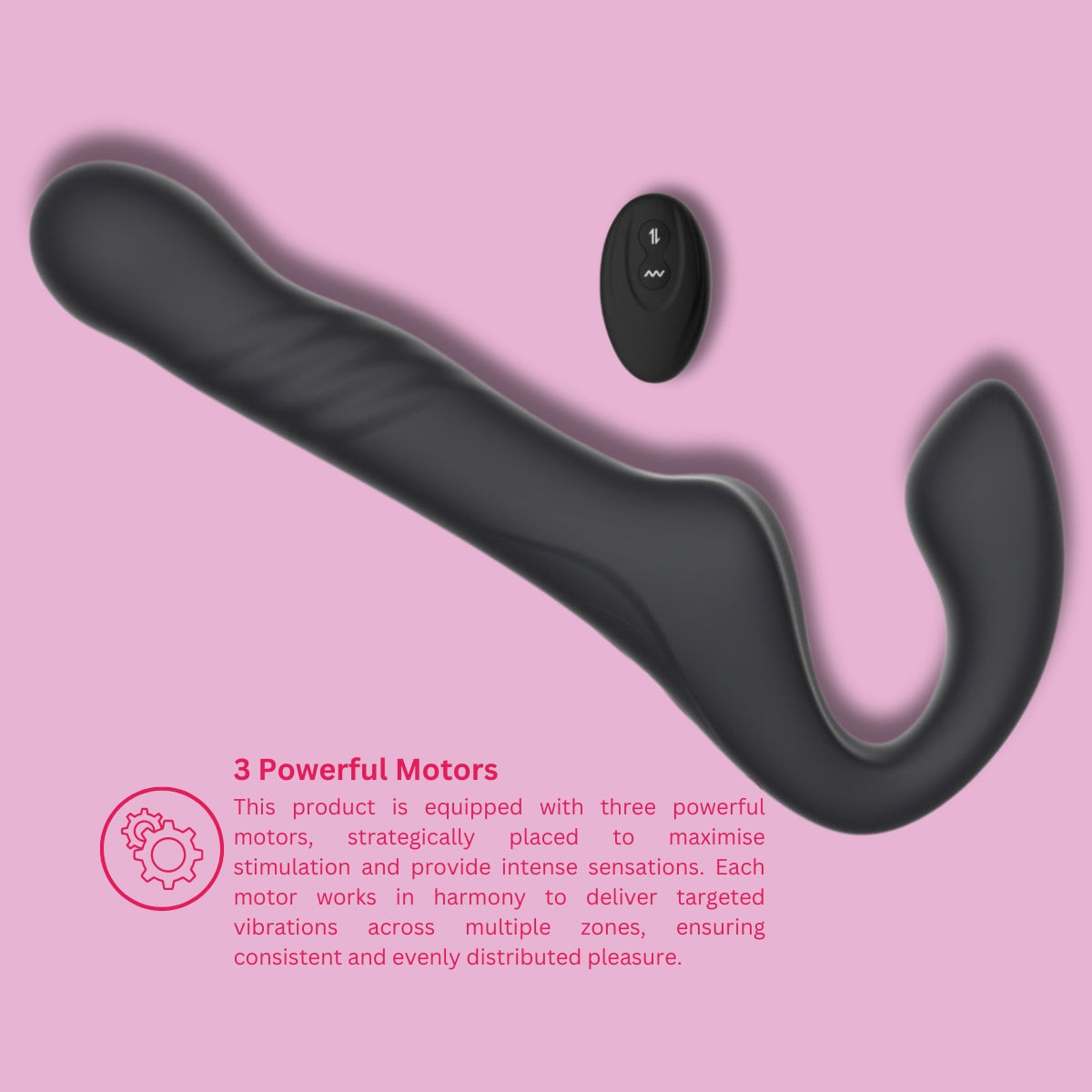 The Shared Rhythm — Remote Thrusting Strapless Strap-On