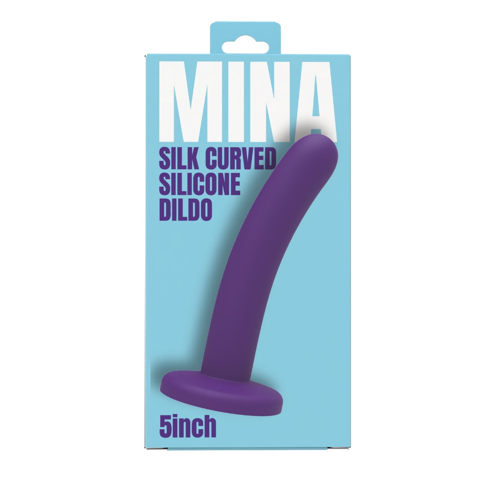 The Silk — Curved Silicone Dildo, 5 Inch
