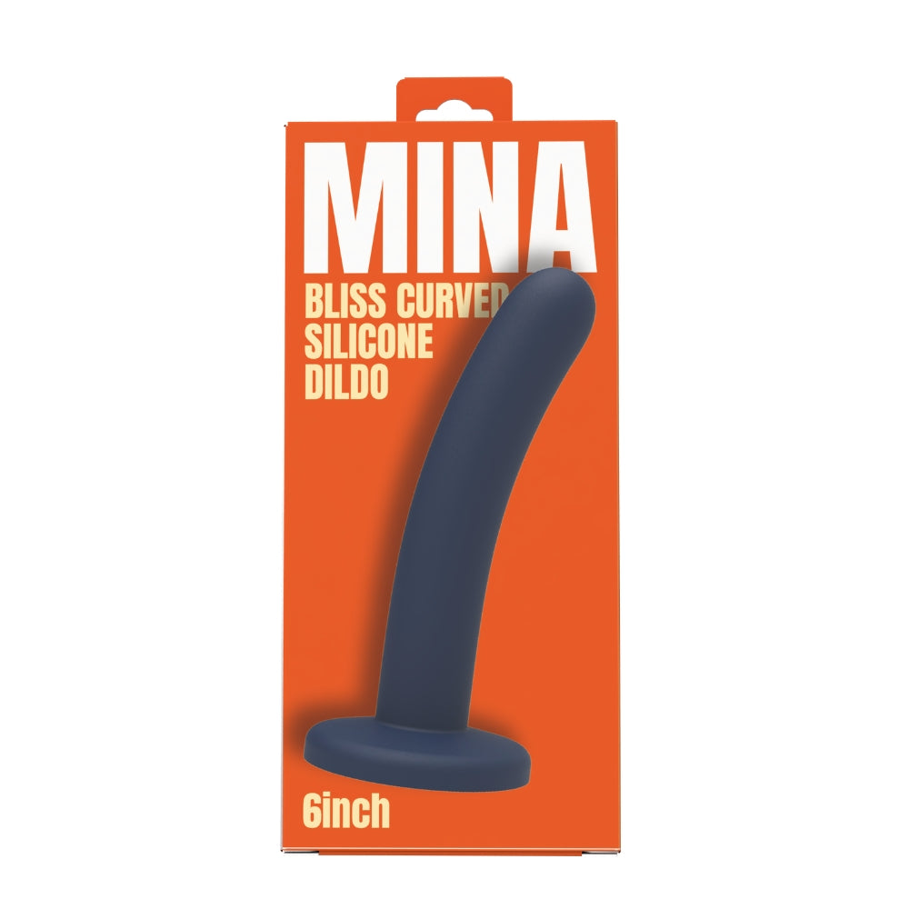 The Bliss — Curved Silicone Dildo, 6 Inch