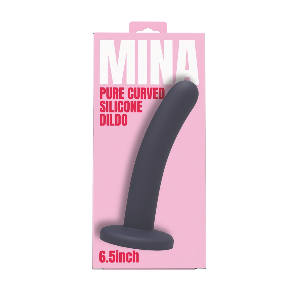 The Pure — Curved Silicone Dildo, 6.5 Inch