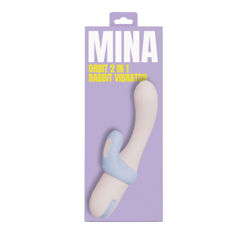 The Twin Orbit — 2-in-1 Rabbit Vibrator & Couples Ring