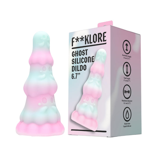 The Apparition — Tiered Silicone Dildo
