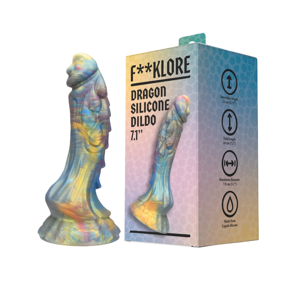 The Wyrm — Sculpted Silicone Dragon Dildo