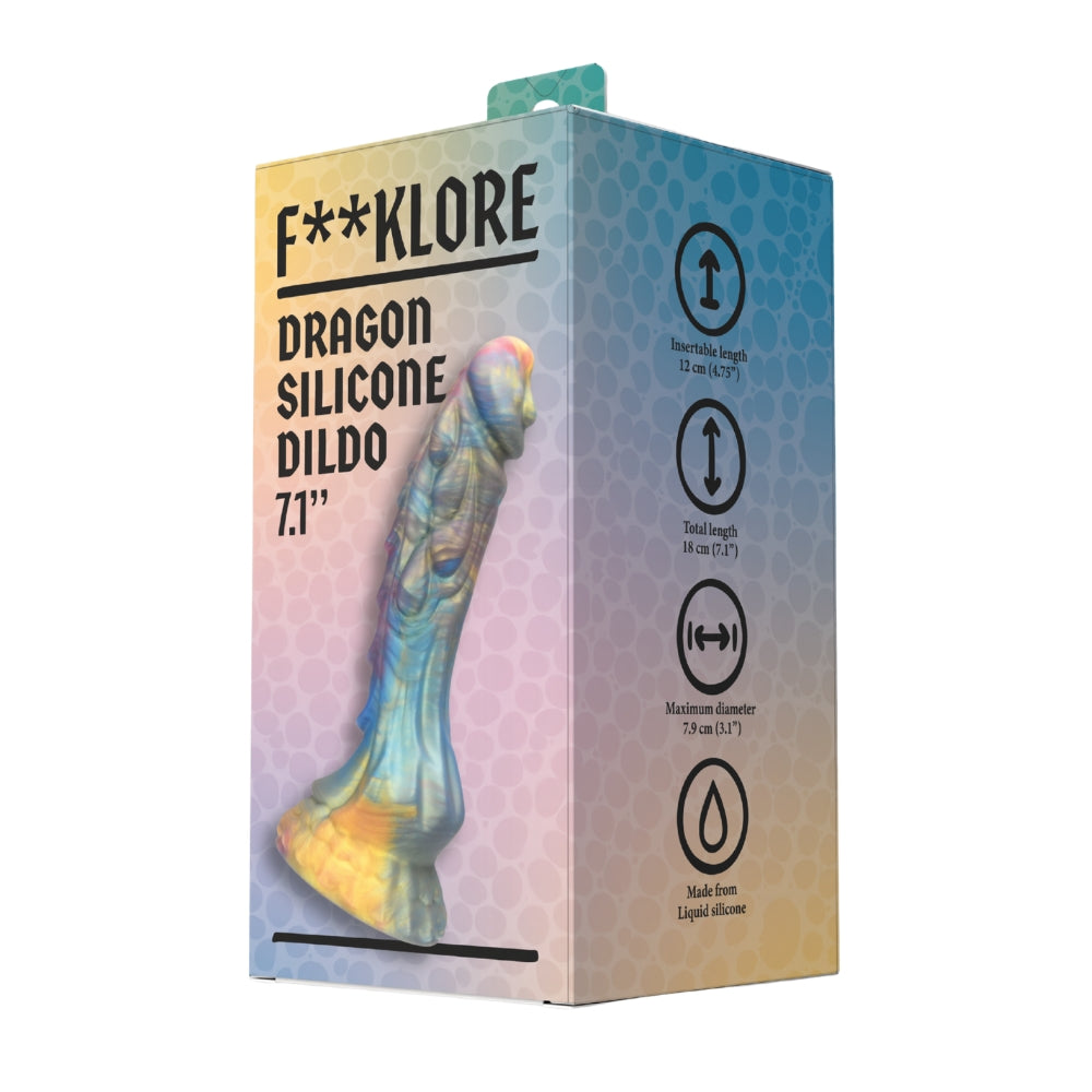 The Wyrm — Sculpted Silicone Dragon Dildo