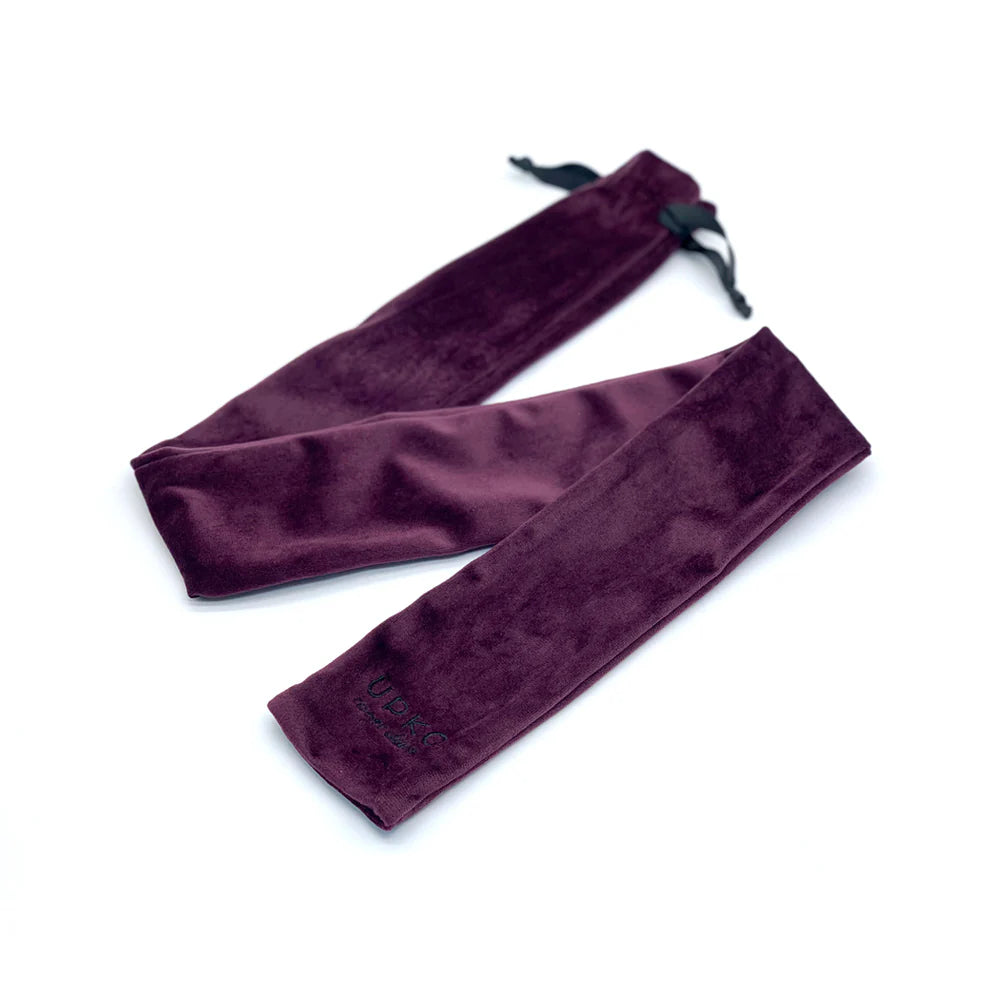 purple velvet storage bag 