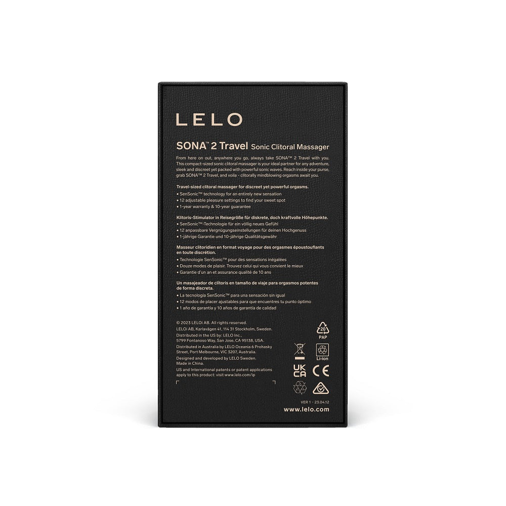 LELO Sona 2 Travel — Purple
