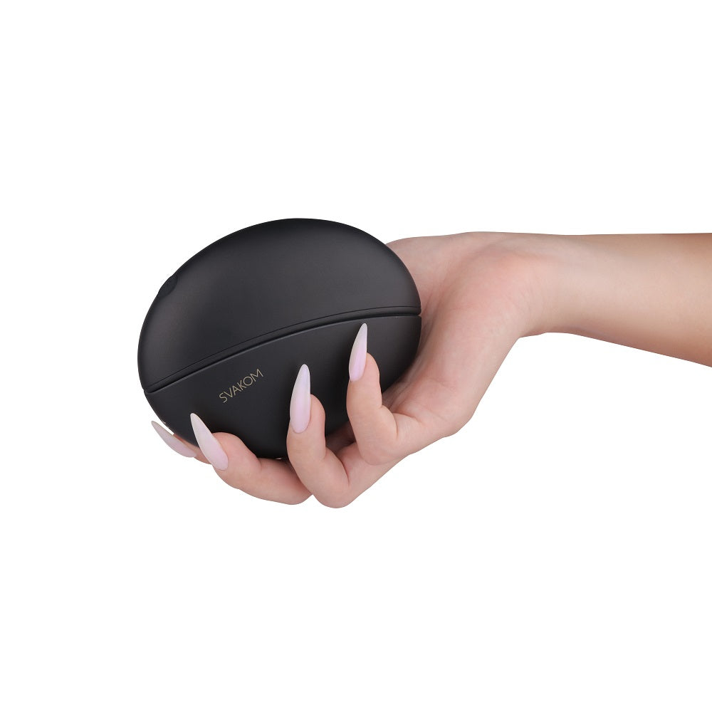Svakom Galaxie — Suction Vibrator with Starlight Projector, Midnight Black