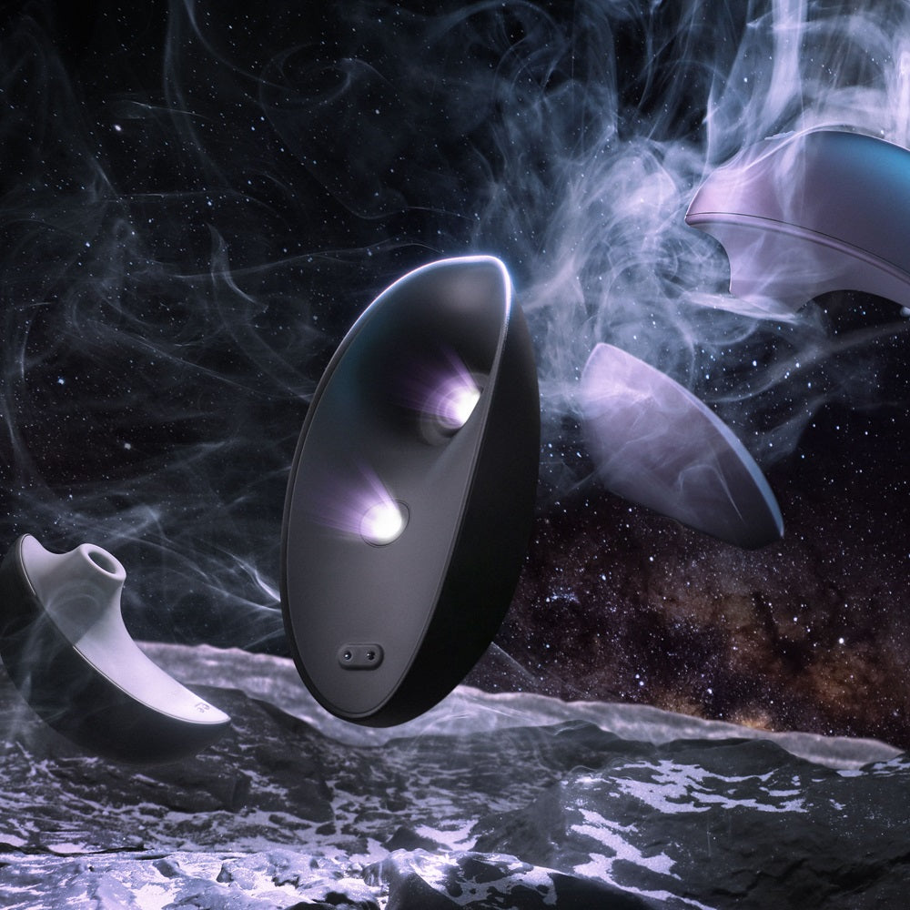 Svakom Galaxie — Suction Vibrator with Starlight Projector, Midnight Black