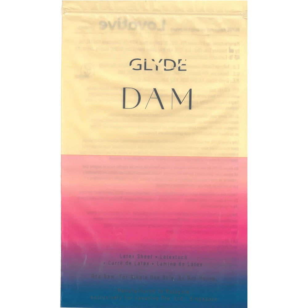 Sheer Glyde Vegan Dams — Vanilla, Pack of 4