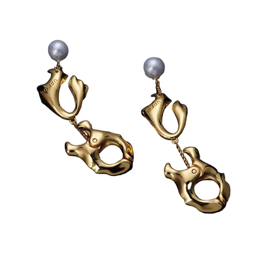 "Moist Eyes" Pearl Nipple Clamps Main product photo — Marquis de Mayfair