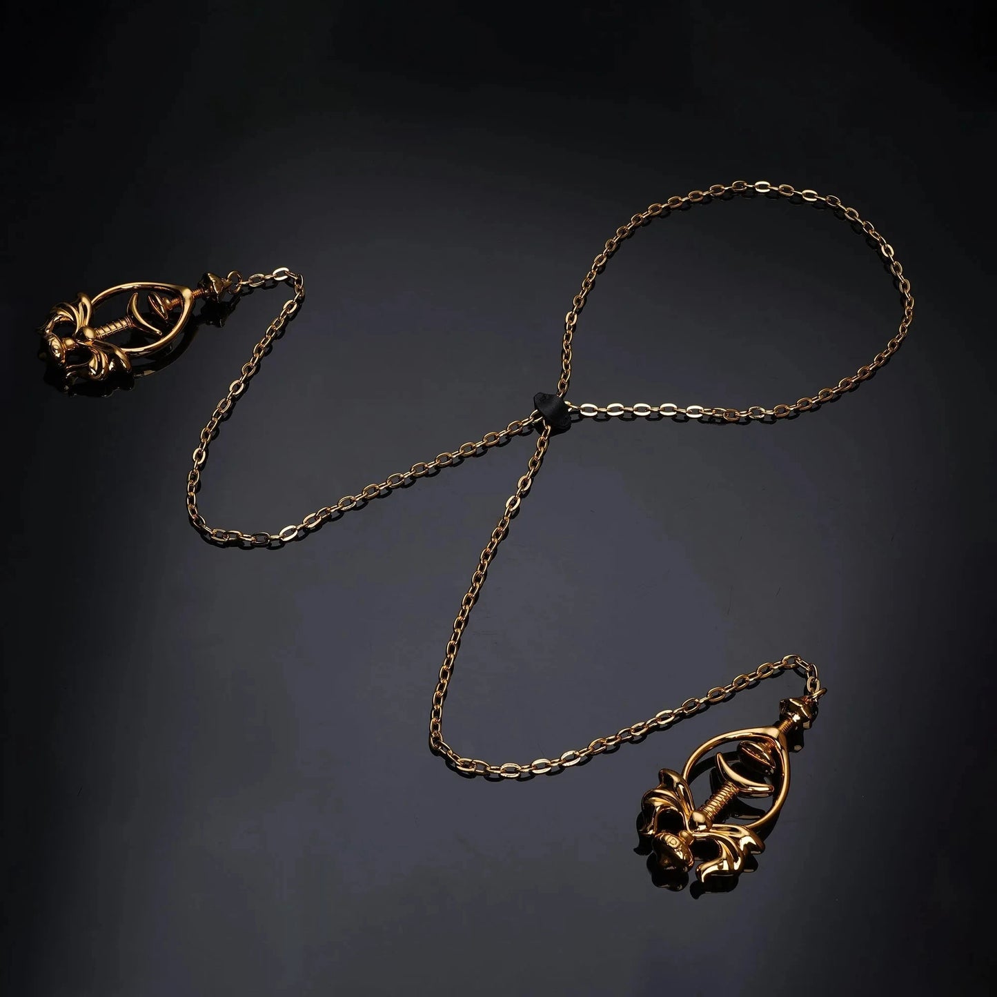 Yours to Keep - Pulling Chain Nipple Clamps View 6 — Marquis de Mayfair