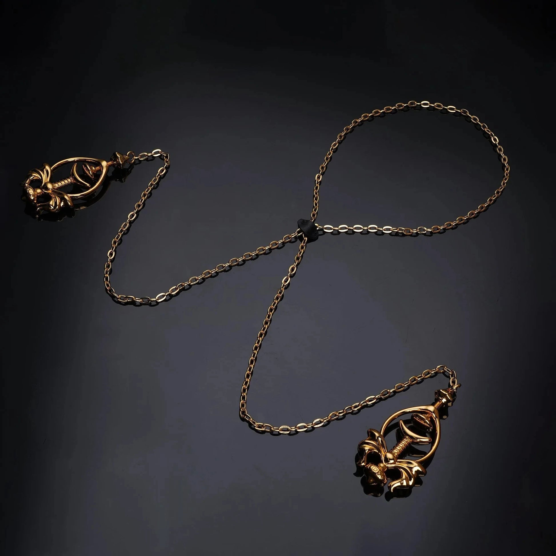 Yours to Keep - Pulling Chain Nipple Clamps View 6 — Marquis de Mayfair