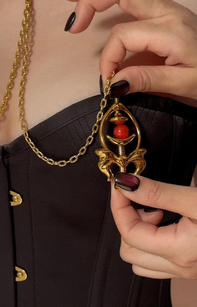 Yours to Keep - Pulling Chain Nipple Clamps View 11 — Marquis de Mayfair