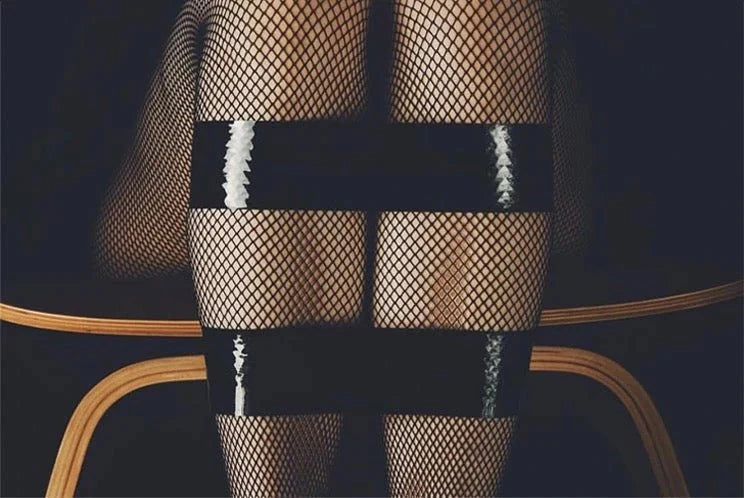 Desire to be Bound Bondage Tape Close-up — Marquis de Mayfair