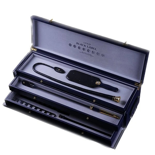 Black Label Ultimate Impact Collection and Case In use — Marquis de Mayfair