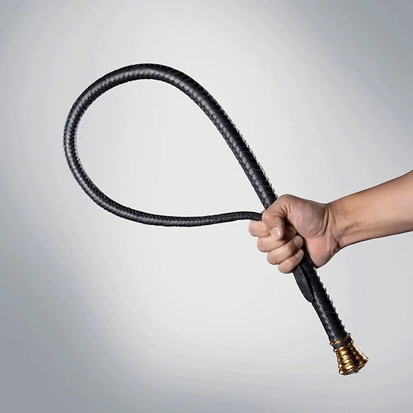 Black Label Collection BDSM Whip Close-up — Marquis de Mayfair