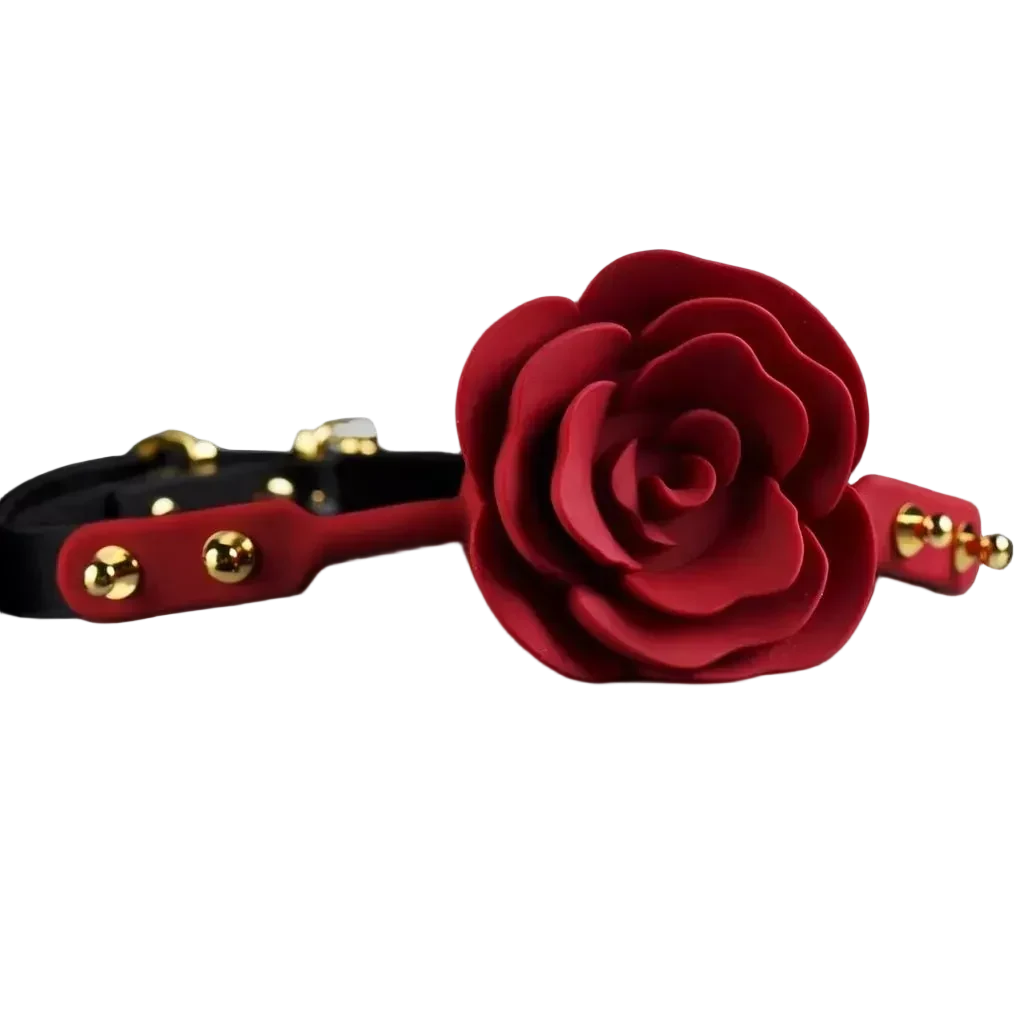 Rose & Thorn Collection: Rose Ball Gag Main product photo — Marquis de Mayfair