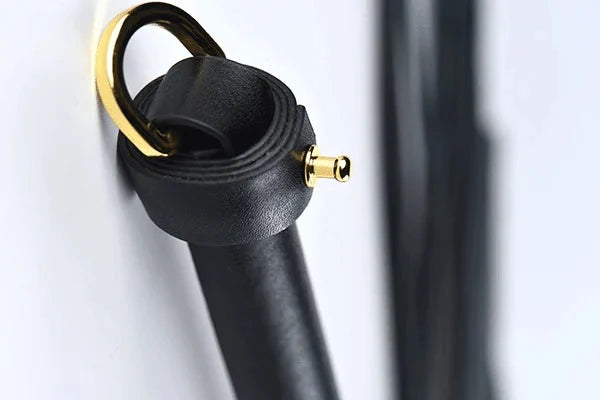 Paradise Regained: Leather Fringe Flogger View 6 — Marquis de Mayfair