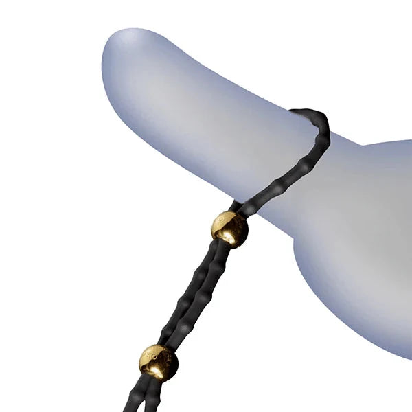 Ultimate Sensation: Adjustable Cock Ring Side view — Marquis de Mayfair