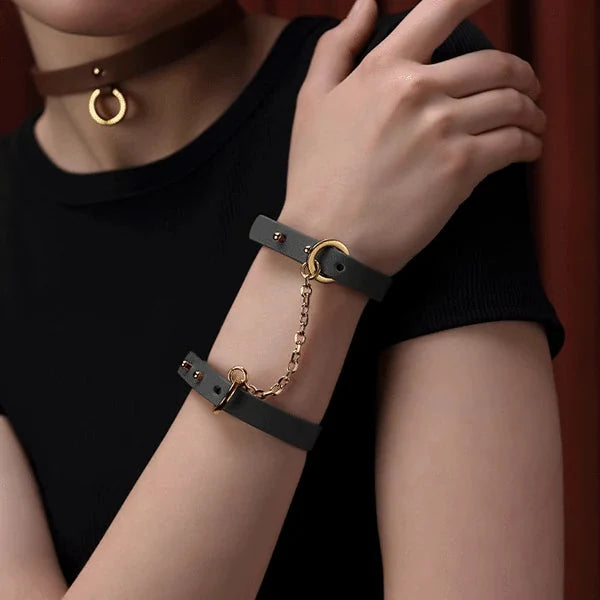 Everyday Kink: 'Dual Purpose' Collar / Choker Detail shot — Marquis de Mayfair